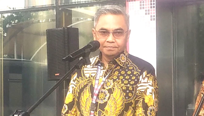 Ketua KPK Setyo Budiyanto bersama anggota Komite Pengawasan BPI Danantara saat menghadiri rapat koordinasi nasional pengawasan investasi.