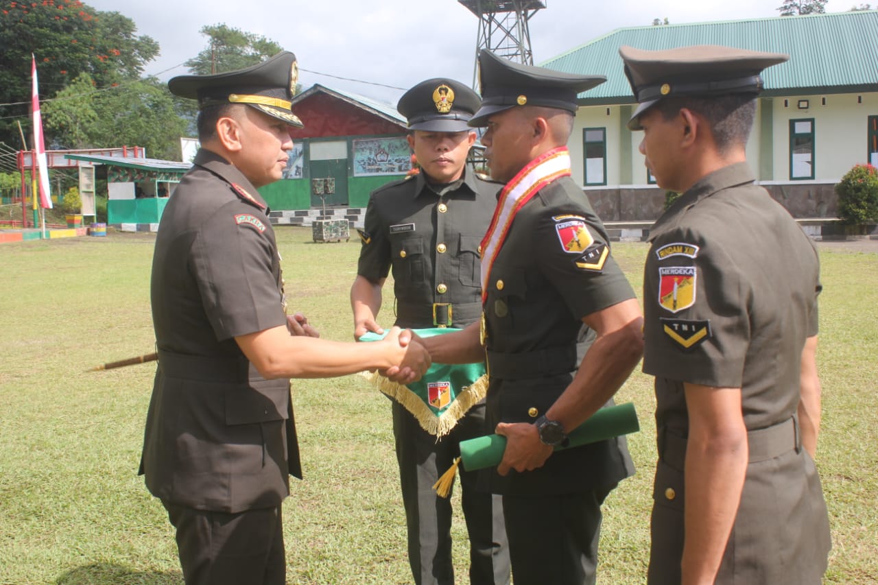 Rindam Merdeka Kukuhkan 118 Bintara Baru