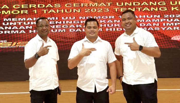 Bungkam 40 Tim! Ipda Daniel Pangau Cs Antar Polres Mitra Juara 1 Lomba Cerdas Cermat KUHP Baru
