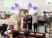 Kapolsek Kakas Sentuh Hati Warga Lewat Program Minggu Kasih di GMIM Pniel Kaweng