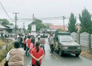 Polsek Kakas All Out Kawal HUT ke-346 Kecamatan Kakas, Jalan Sehat hingga Ibadah Syukur Berjalan Aman dan Khidmat