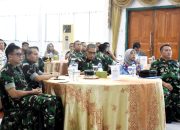 Sosialisasi Rekrutmen Komcad Matra Darat Tahun 2025 di Makorem Santiago