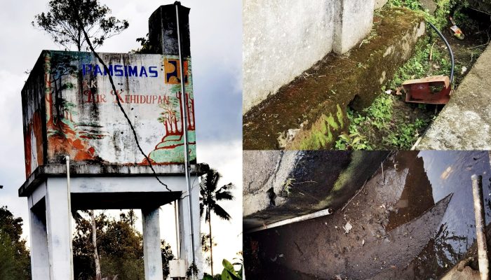 Inilah Penampakan Proyek PAMSIMAS Wasian Kakas Barat yang Habiskan Duit Rp400 Juta