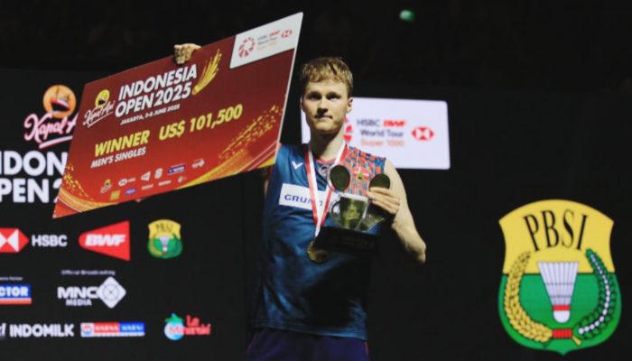 Antonsen Akhirnya Juara, Indonesia Open Bukan Lagi Mimpi Buruk
