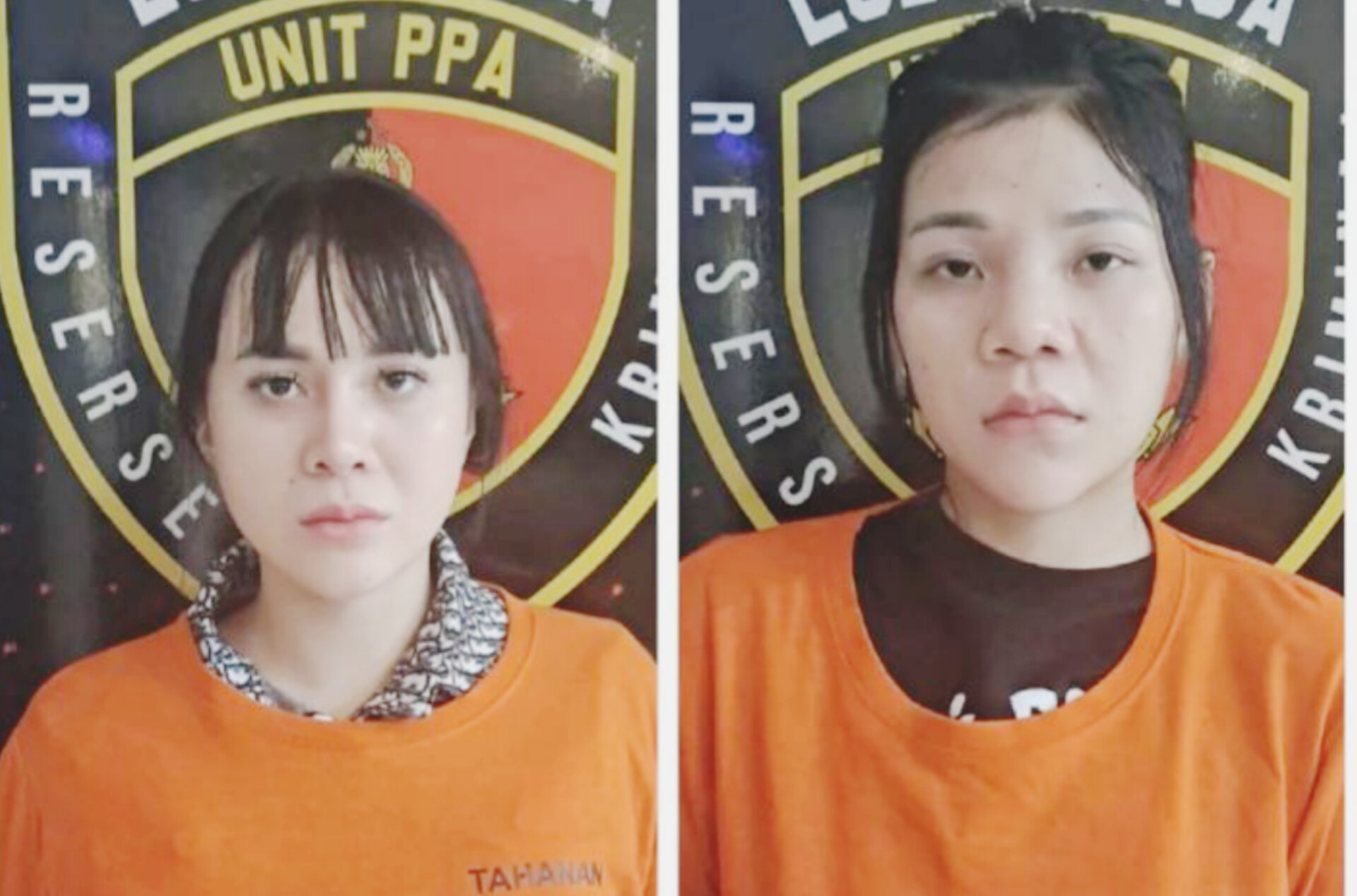 dua wanita diamankan polisi di pelabuhan, latar klub malam.