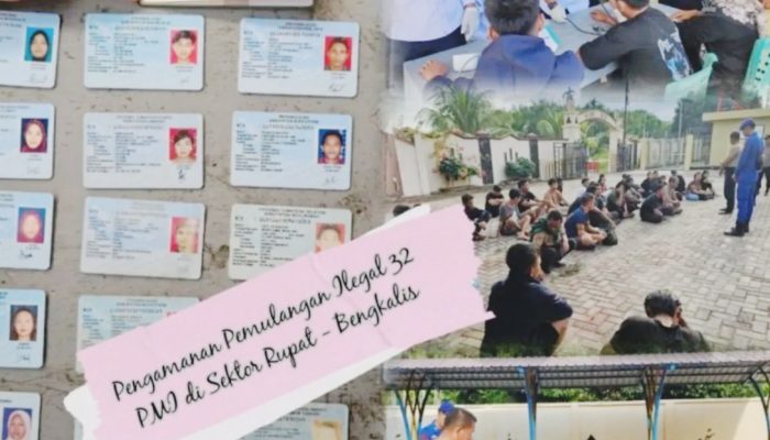 32 PMI Korban Pemulangan Ilegal dari Malaysia Diselamatkan Usai Kapal Karam di Bengkalis