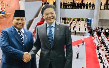 Warga Indonesia di Singapura menggelar aksi damai untuk Gaza dan Myanmar