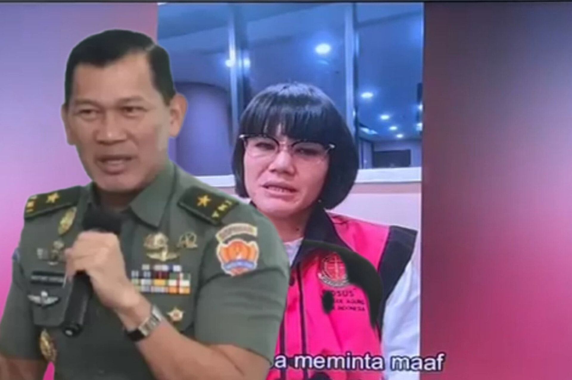 Panglima TNI bersama jajaran menyatakan dukungan terhadap pengusutan skandal CPO dalam konferensi pers di Jakarta