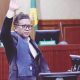 Sekjen PDIP Hasto Kristiyanto saat menjalani sidang di Pengadilan Tipikor Jakarta dalam kasus dugaan perintangan penyidikan.