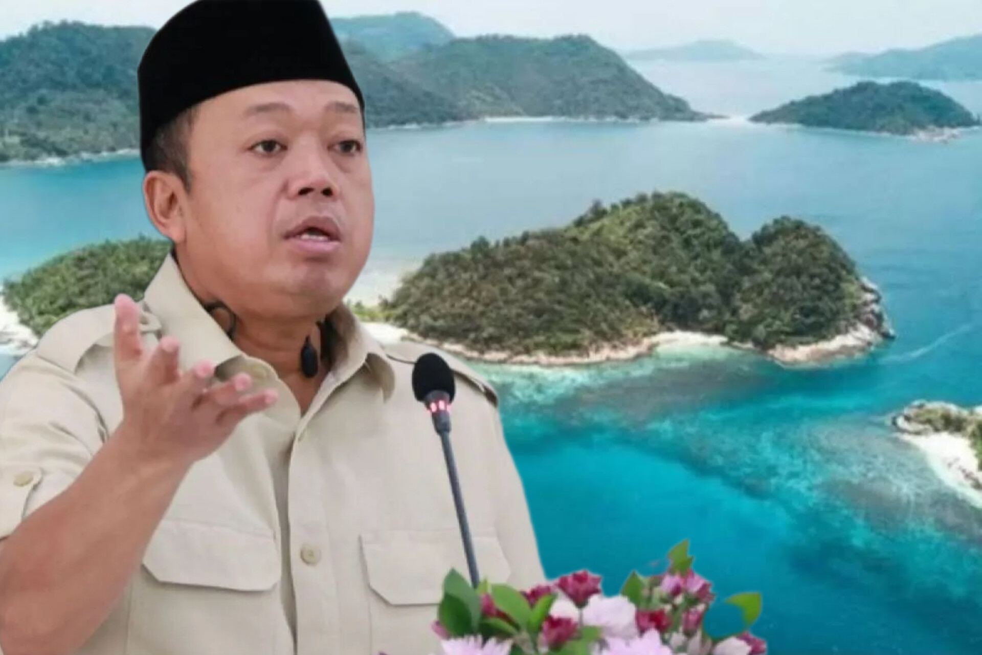 Menteri ATR/BPN Nusron Wahid memberikan pernyataan tegas terkait larangan jual beli pulau di Indonesia.
