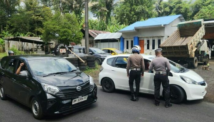 Minahasa Digempur Operasi Patuh Samrat, 26 Pelanggar Terjaring, Polisi Tampil Humanis