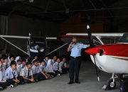 Langit Bukan Lagi Batas, MPLS Sekolah Angkasa di Lanud Husein Sastranegara Tanamkan Semangat Kedirgantaraan Sejak Dini