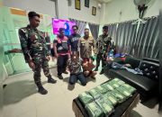 Dua Kurir Sabu Dibekuk TNI AL Saat Bawa 12 Kg Barang Haram