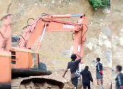 Polda Sulut Gulung Tambang Emas Ilegal Cie Dede di Ratatotok, Excavator Disita, Operasi Bersih-bersih Dimulai
