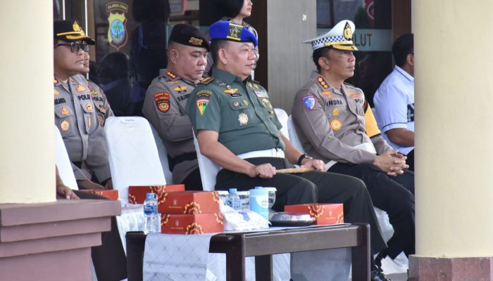 Perkuat Sinergitas, Danpom Hadiri Bergulirnya Operasi Patuh di Mapolda