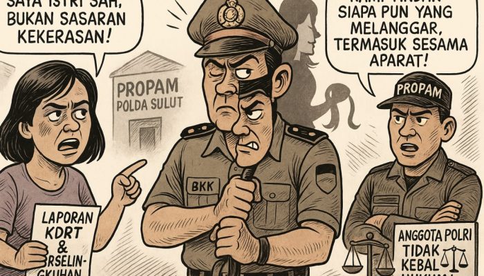 Istri Polisi di Bolmut Laporkan Suami ke Propam Polda Sulut karena KDRT dan Selingkuh