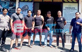 Remaja laki-laki di Minahasa ditangkap polisi setelah menyerang gadis 17 tahun dengan katana di pabrik tahu, korban luka serius.