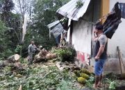 Babinsa Kodim Talaud Sigap Bantu Warga Terdampak Cuaca Ekstrim