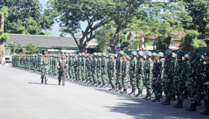621 Calon Prajurit Mulai Dididik di Markas Letkol Jenris