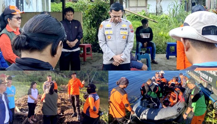 Ricardo Hilang di Danau Tondano, Kapolsek Pimpin Pencarian Nonstop, Warga dan Kapal Presiden Ikut Terlibat