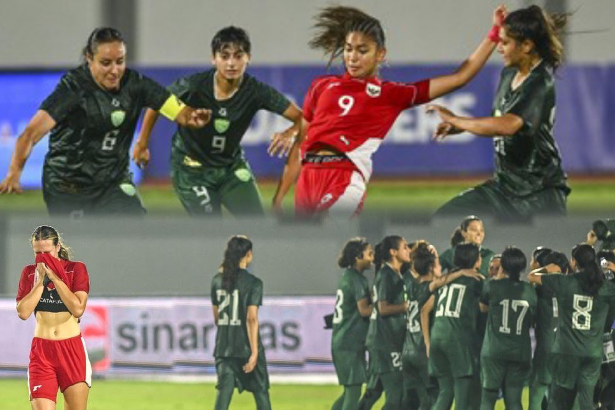 Timnas Putri Indonesia kalah 0-2 dari Pakistan di kualifikasi Piala Asia 2026, Garuda Pertiwi terancam gagal lolos.