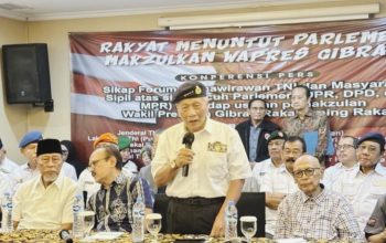 Purnawirawan TNI ancam duduki MPR jika desakan pemakzulan Gibran tidak direspons DPR RI.
