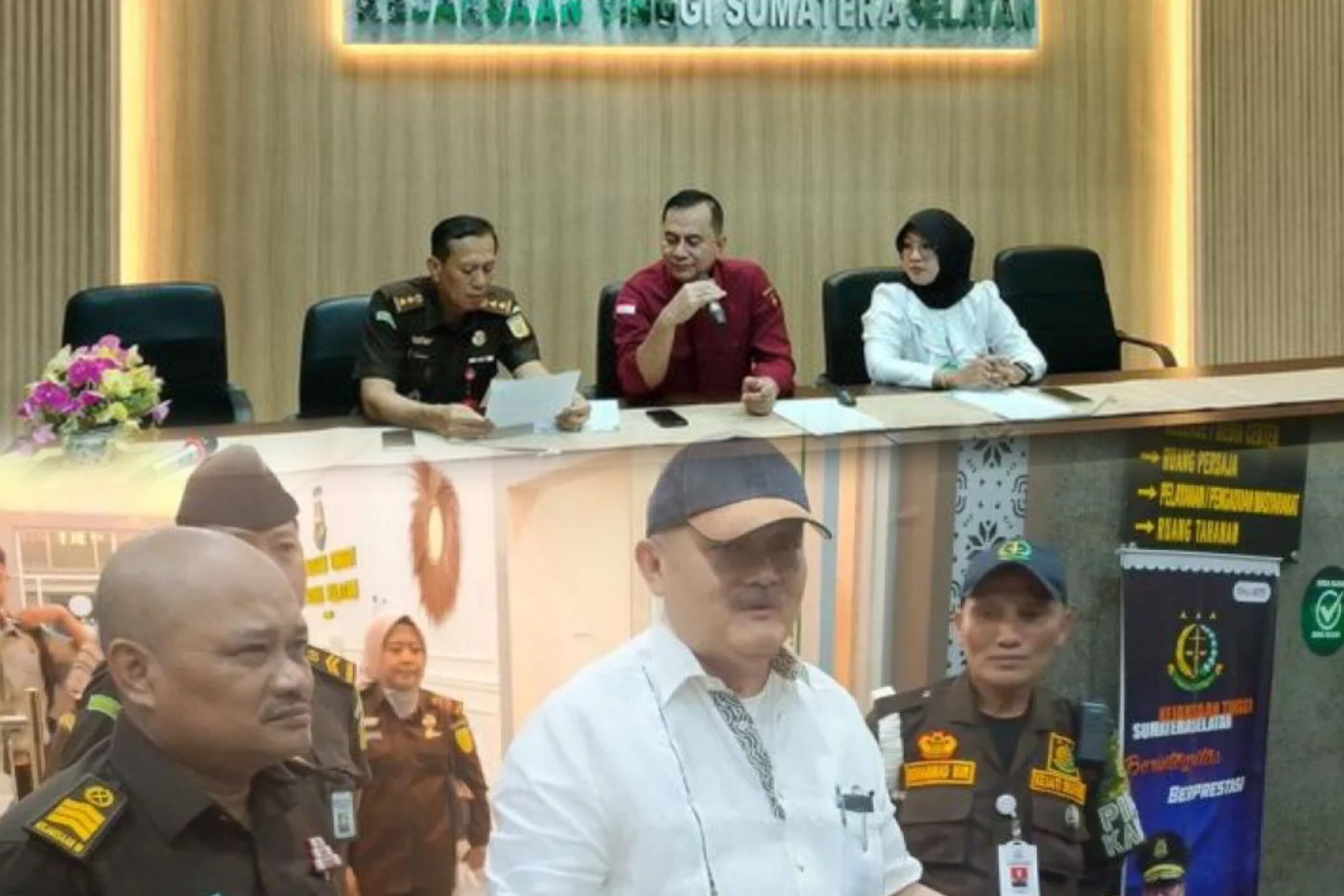 Alex Noerdin ditetapkan sebagai tersangka dalam kasus korupsi Pasar Cinde oleh Kejati Sumsel, disorot dalam konferensi pers