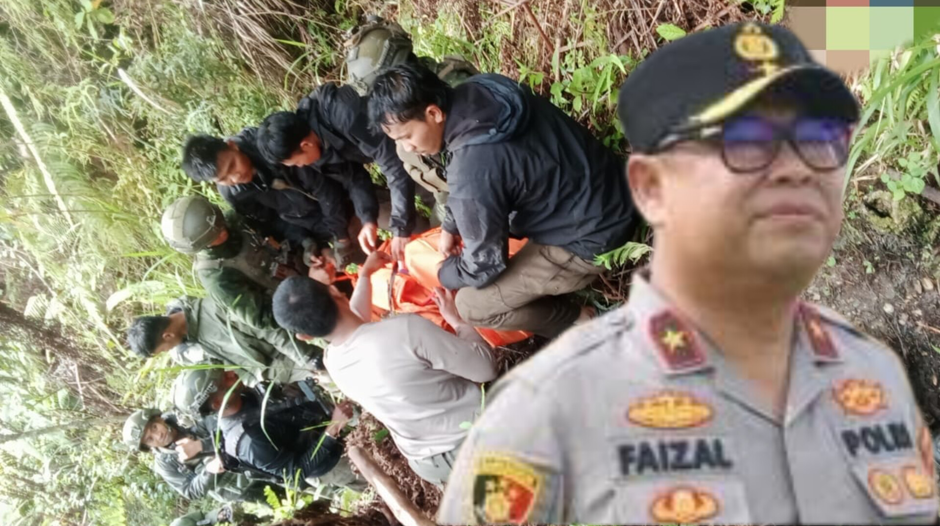 Pasukan Satgas Damai Cartenz bersenjata lengkap bersiaga usai penembakan Enos Tipagau, anggota KKB yang tewas di Intan Jaya, 5 Juli 2025.