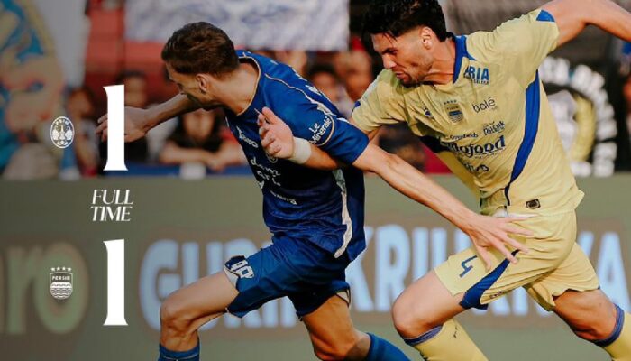 PSIM Ditahan Persib 1-1, Drama Penalti Warnai Duel Sengit di Bantul