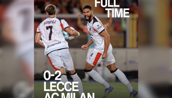 AC Milan Bangkit di Via del Mare, Lecce Takluk oleh Gol Loftus-Cheek dan Pulisic