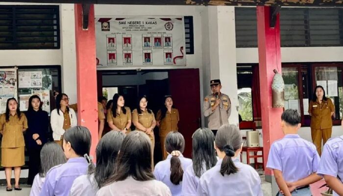 Sosok Polisi Inspiratif! Kapolsek Kakas Guncang Sekolah Demi Selamatkan Masa Depan Pelajar
