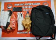Ditresnarkoba Polda Sulut Gagalkan Peredaran Ganja Lewat Ekspedisi, Pelaku Ditangkap di Kampus Manado