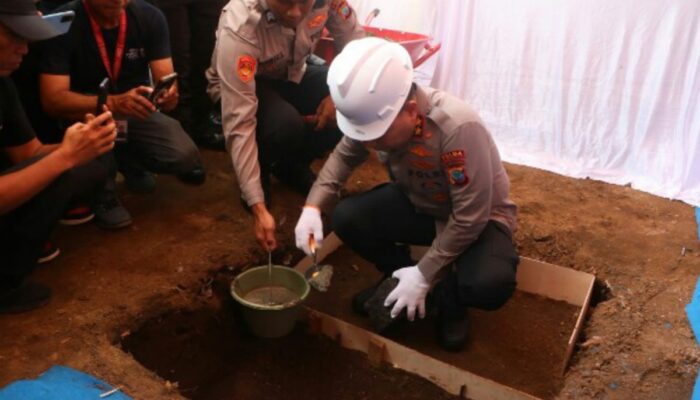 SPPG Polresta Manado Mulai Dibangun, Kapolda Sulut Targetkan 20 Ribu Warga Nikmati Makanan Bergizi Gratis