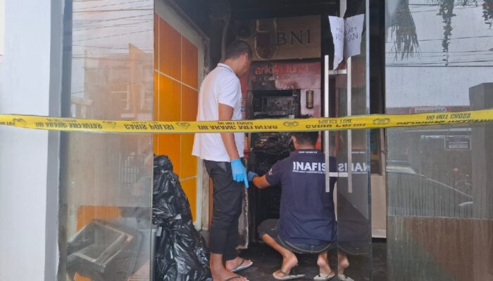 ATM BNI di Pakowa Manado Dibobol, Polisi Temukan Bekas Las, Pelaku Masih Diburu