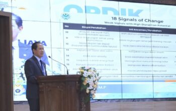 Menteri Lingkungan Hidup Hanif Faisol Nurrofiq membuka orientasi mahasiswa baru pascasarjana Universitas Brawijaya 2025