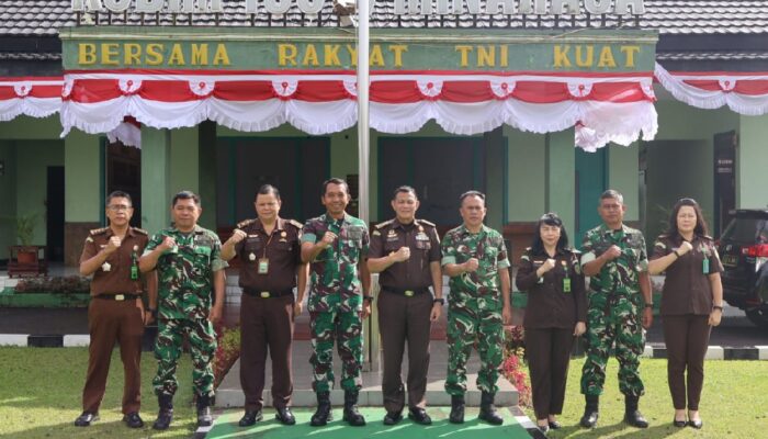 Sinergitas Kejati Sulut dan Kodim Minahasa Makin Solid