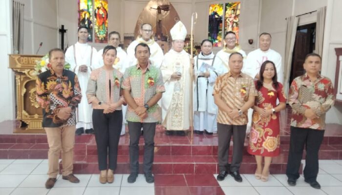 Letkol Bonaventura Hadiri Perayaan Syukur Hidup Membiara di Woloan