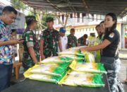 Ringankan Beban Masyarakat, Kodim Sangihe dan Bulog Lancarkan Gerakan Pangan Murah