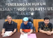 Kejati Sulut Tetapkan Dua Tersangka Kasus Korupsi Lahan Negara Rp187 Miliar, Termasuk Eks Kepala BPN Bolmong