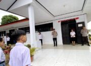Kapolsek Fegy Lumantow Lanjutkan Safari Kamtibmas, Sosialisasi Bahaya Knalpot Brong dan Lem Ehabon di SMA Negeri 1 Kakas