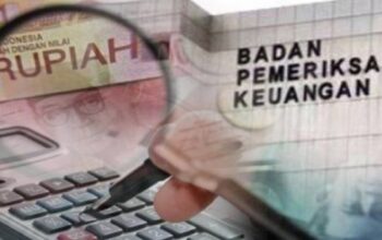 Petugas memeriksa proyek jalan di Minahasa yang dilaporkan BPK bermasalah, mencerminkan pemborosan anggaran DAK 2024 senilai Rp1,9 miliar.