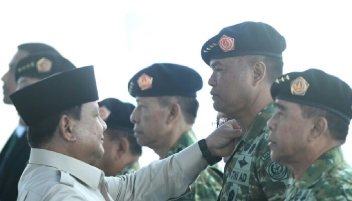 Prabowo Perkuat Barisan TNI, Lantik Wakil Panglima dan Tiga Kepala Badan Strategis
