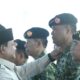 Presiden Prabowo Subianto pimpin pelantikan Wakil Panglima TNI dan tiga Kepala Badan strategis Kemenhan di Batujajar