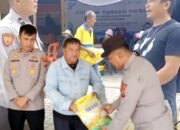Polsek Kakas Gelar Gerakan Pangan Murah HUT ke-80 RI, 2 Ton Beras Disalurkan untuk Warga