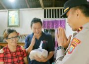 Polsek Kakas Kembali Sentuh Hati Warga, Kapolsek Fegy Lumantow Antar Beras untuk Lansia dan Pasien Pasca Operasi