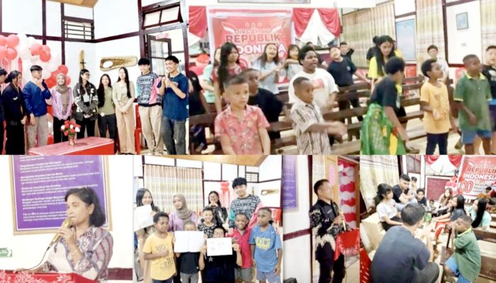 Siswa SMAN 1 Remboken dan Somersworth High School USA Gelar Bakti Sosial di Panti Asuhan Dorkas Tondano