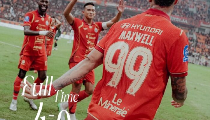 Macan Kemayoran Mengaum Garang, Persita Tumbang Tanpa Ampun 4-0 di JIS