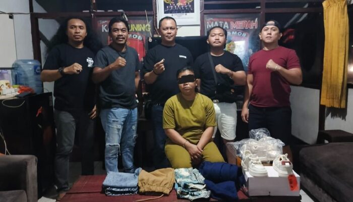 Pembantu Gasak Cincin Emas Majikan, Polisi Tangkap Hanya Hitungan Jam