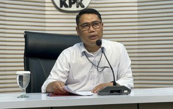 Gedung KPK di Jakarta, lokasi konferensi pers pengembangan kasus suap dana hibah Jawa Timur yang menyeret 21 tersangka.