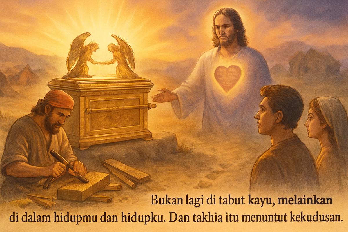 Kristus adalah Tabut Itu: Takhta yang Menuntut Kekudusan (Keluaran 37:1–9)